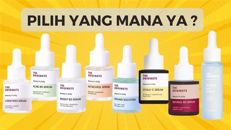 Serum The Originote Review Semua Serum The Originote Serum Ribuan