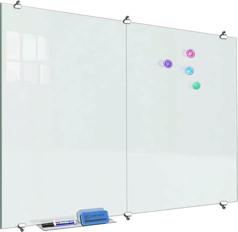 Amazon ZHIDIAN Magnetic Glass Dry Erase Board 72 X 43 Ultra