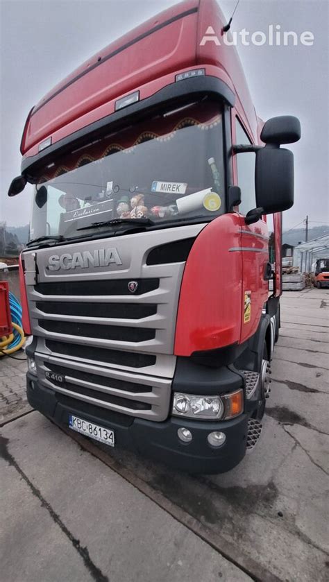 Scania SCANIA R410 Streamline EURO 6 Bez EGR Truck Tractor For Sale