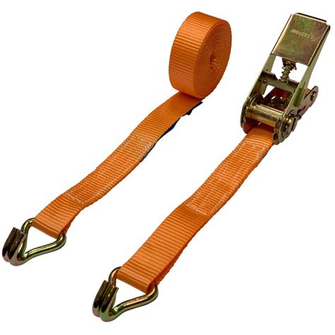 Ton Double J Hook Cargo Lashing Ratchet Tie Down Strap Belt Buy