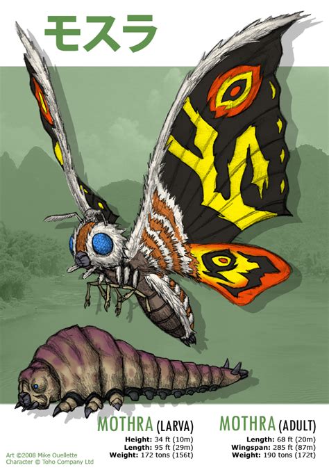 Mothra By Cyraptor On Deviantart All Godzilla Monsters Kaiju