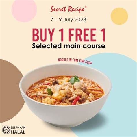 Jul Secret Recipe Lazada Promotion Everydayonsales