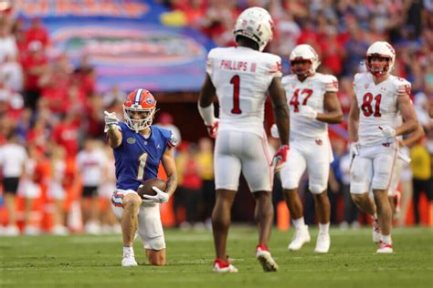 First-and-goal: Gators slot receiver Ricky Pearsall cherishes victory ...