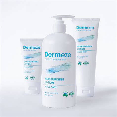 Dermeze For Dry Sensitive Skin Australia Made