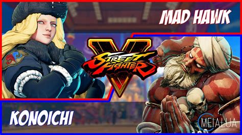 SFV CE Mad Hawk KOLIN VS Konoichi DHALSIM MeiaLua YouTube