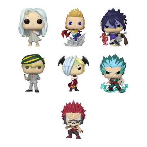 Buy Funko Pop My Hero Academia Set Of 7 Eri Mirio In Hero Costume