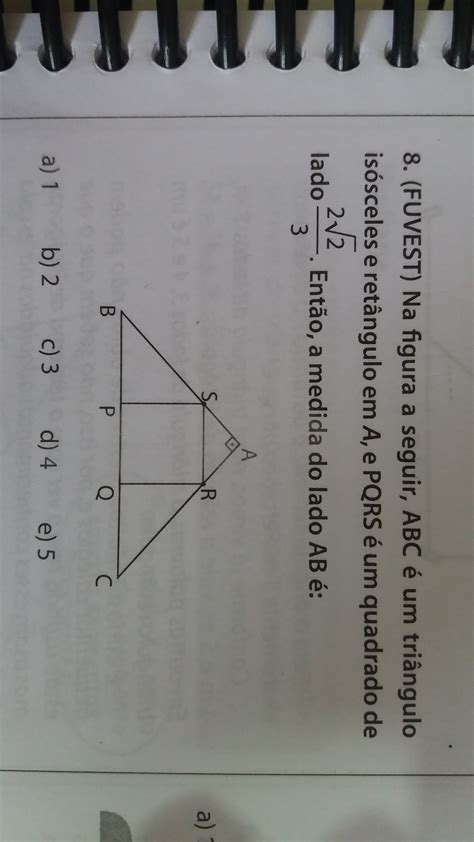 Na Figura A Seguir Segue Imagem Em Anexo Abc é Um Triângulo