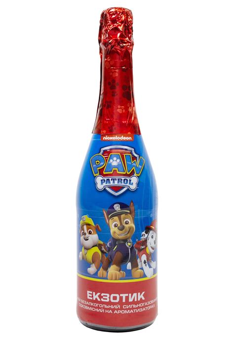 Купить Детское шампанское Paw Patrol Экзотик 0.75 л онлайн в Украине по ...