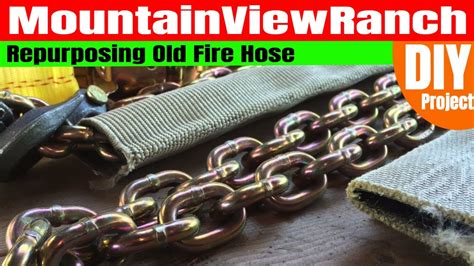 Diy Repurposing Decommissioned Fire Hose Youtube