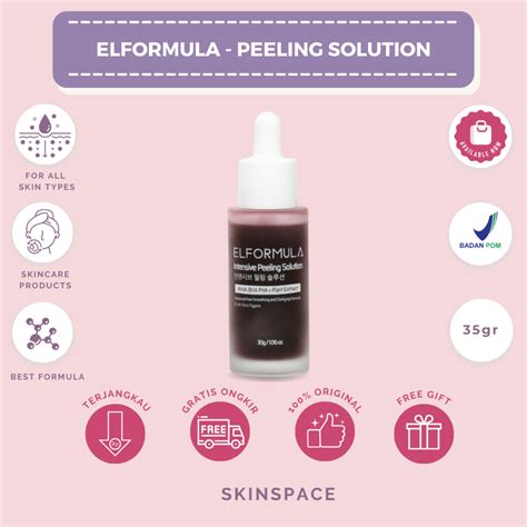 Jual ELFORMULA Intensive Peeling Solution Serum Exfoliasi Wajah