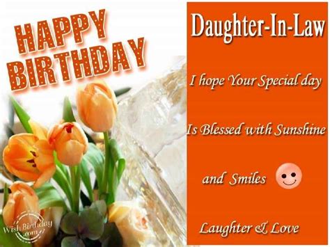 Birthday Wishes For Daughter In Law Birthday Images Pictures