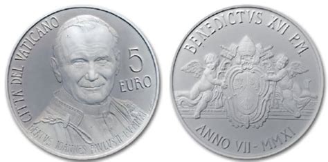 5 euro Beatificación del Papa Juan Pablo II 2011 Vaticano Foronum