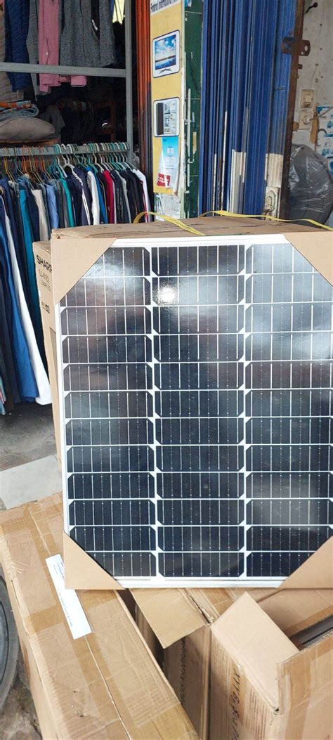 Solar Panel 50wp Mono Panel Surya 50wp Lazada Indonesia