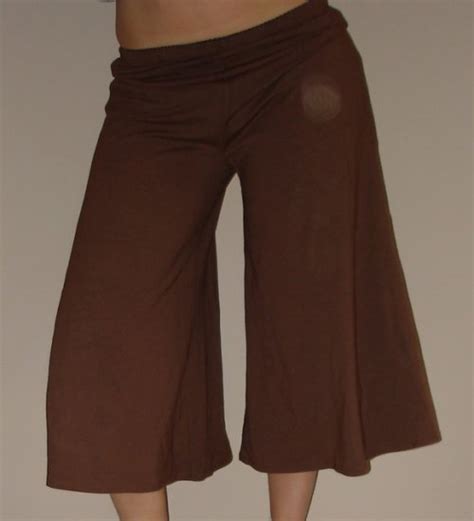 New J Jill Brown Capri Capris Gaucho Gauchos Pants Sz Xs