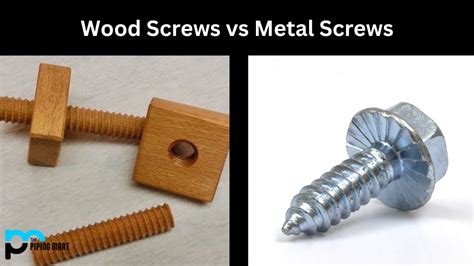 What S The Difference Between Sheet Metal Screws And Wood Screws At