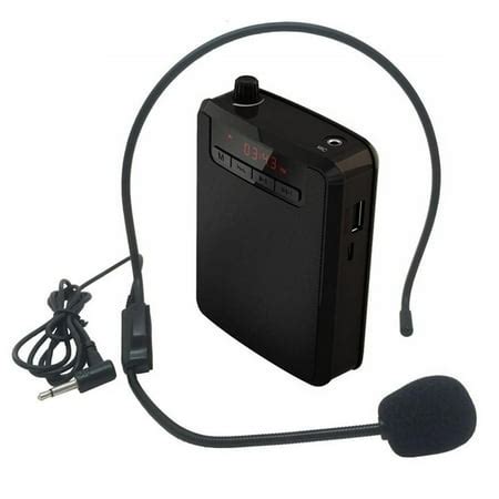 Portable Voice Amplifier Rechargeable Vioce Amplifier with Wired ...