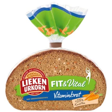 Lieken Urkorn Fit Vital Vitaminbrot 400g 2 30