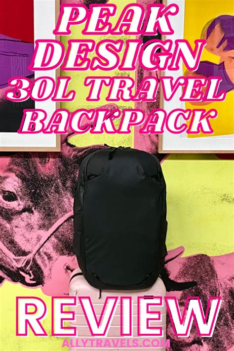 Peak Design Travel Backpack 30l Review Unpacking The Bag