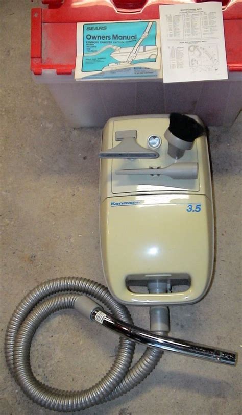 Sears Kenmore Vacuum Model Owners Manual