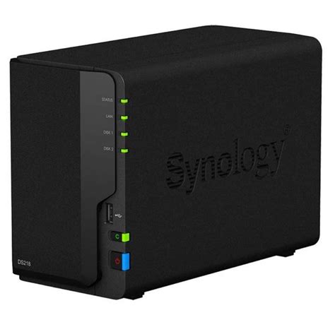 Synology Diskstation Ds218 2 Bay 35 Diskless 1xgbe Nas Tower Hmb Realtek Rtd1296 Quad