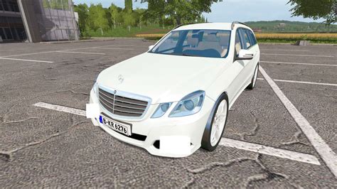 Mercedes Benz E350 CDI Estate S212 For Farming Simulator 2017