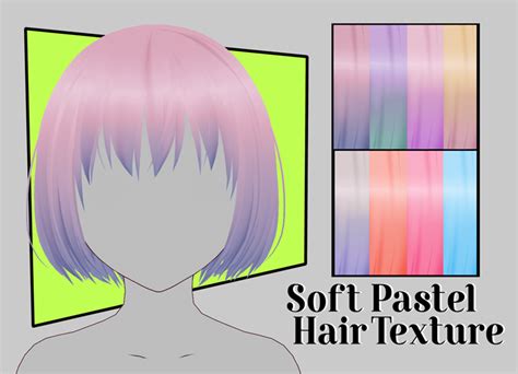 VRoid Hair Textures Series AcidicDoll S Ko Fi Shop Ko Fi Where