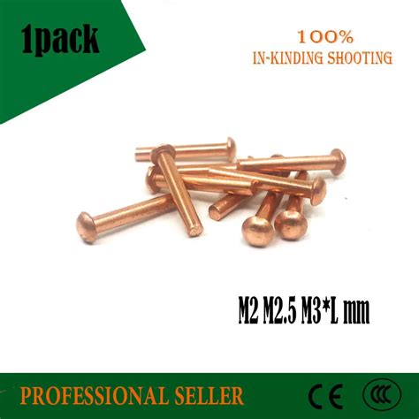 Free Shipping Pcs Pcs M M M M Gb Copper Solid Round