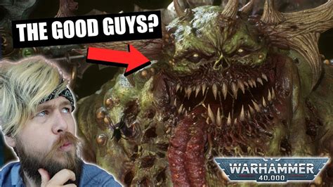 The Chaos Gods Are The Good Guys Chaos Deep Dive Warhammer 40k Lore Youtube