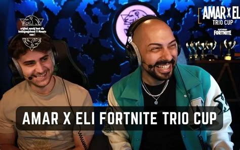 Amar Eli Trio Cup Bekannte Streamer Spielen Fortnite Um Dollar