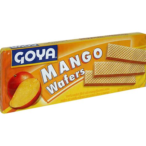 Goya Wafer Mango Cookies Hispanic Foodtown