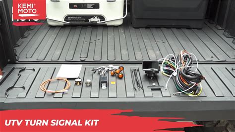 How To Install UTV Turn Signal Kit Kemimoto YouTube