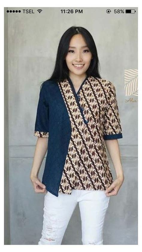 Embroiedred Top And Blouse Collection For Women Blouse Batik Blouse