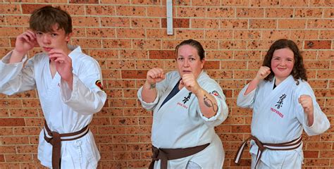 Kyokushin Karate Brown Belts Achieved At Wollondilly Tahmoor Adults
