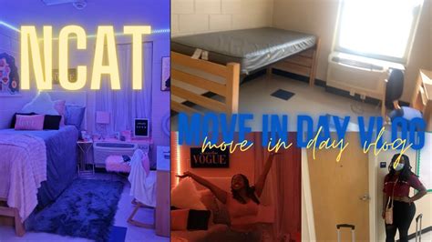 Ncat Move In Vlog Fall Honors Housing Mcneil Hall Single