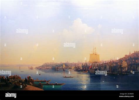 View Of Constantinople By Ivan Aivazovsky