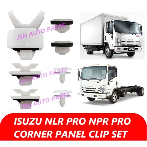 Isuzu Npr Pro Nlr Pro Corner Panel Clip Set Price For Set Shopee Malaysia