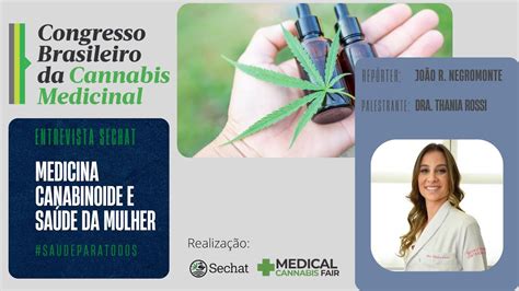 Saúde da mulher é tema no Congresso Brasileiro da Cannabis Medicinal