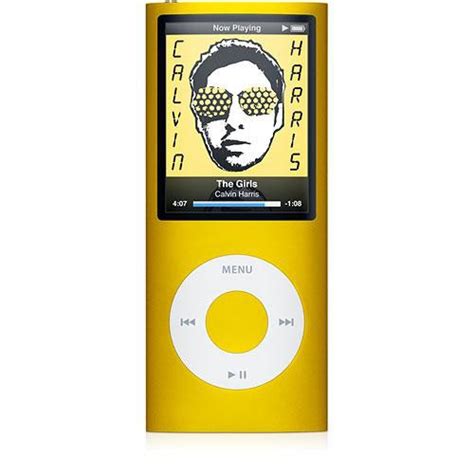 Apple Ipod Nano 4th Gen 16gb Yellow Mb915lla Bandh Photo Video