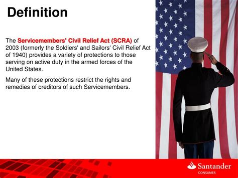 Ppt Servicemembers Civil Relief Act Scra 2012 Powerpoint