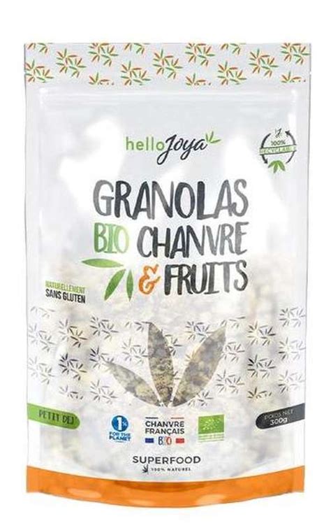 Granola De Chanvre Et Fruits BIO Hello Joya 300 G La Belle Vie