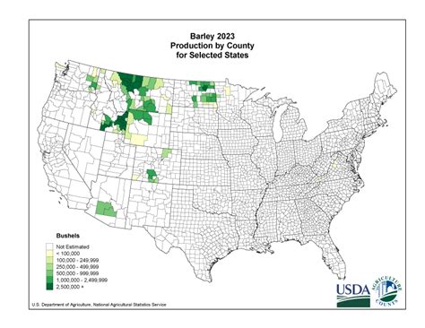 Usda National Agricultural Statistics Service Charts And Maps