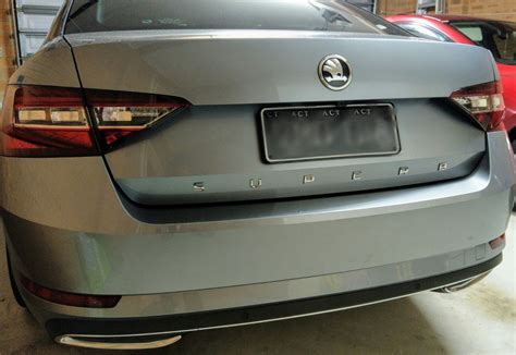 Removing Emblems Skoda Superb Mk III 2015 2023 BRISKODA