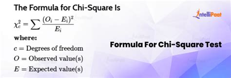 What Is Chi Square Test Formula Types And Examples Intellipaat