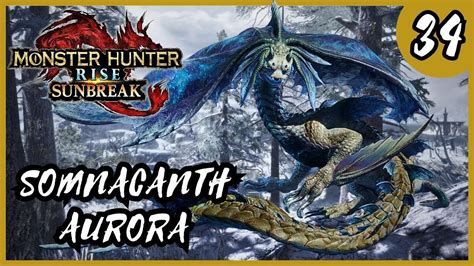 Somnacanth Aurora Sirena Acuatica Monster Hunter Rise Sunbreak Ep