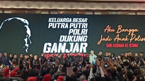 Kbpp Polri Dukung Ganjar Pranowo Presiden Kami Siap Kawal Hingga