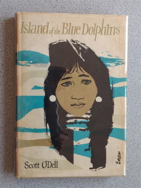 Island Of The Blue Dolphins By Scott Odell Near Fine Hardcover 1960