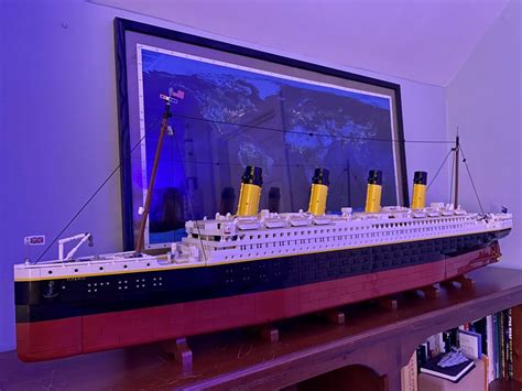 Titanic finally on display : r/lego