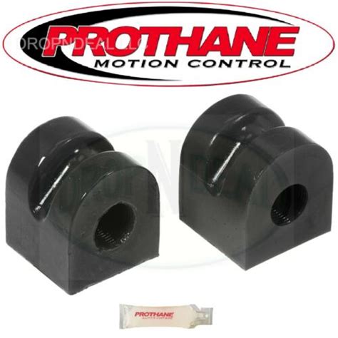 Prothane 4 1131 BL Sway Bar Bushing Kit Rear 14mm Black 00 06 Neon