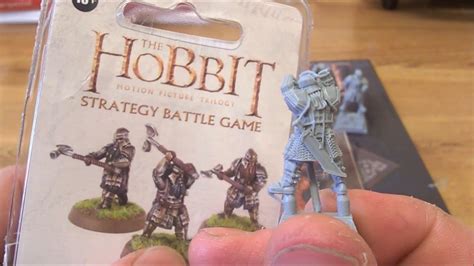 MESBG Iron Hills Dwarves With Mattocks Unboxing YouTube