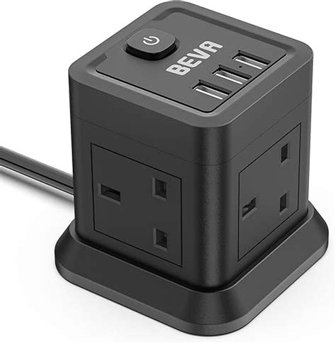 Extension Lead Cube M With Usb Slots Beva Way Extension Socket With